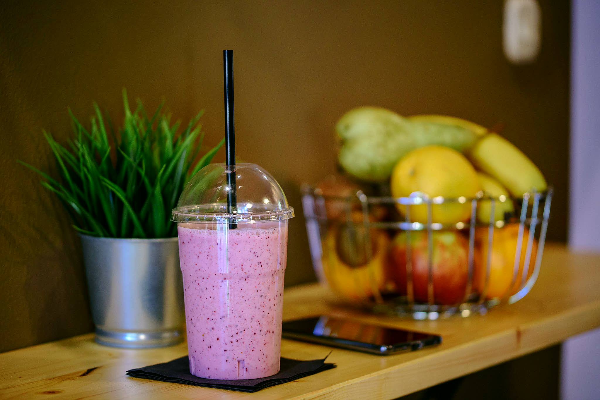 Fine fast food Piantina smoothie