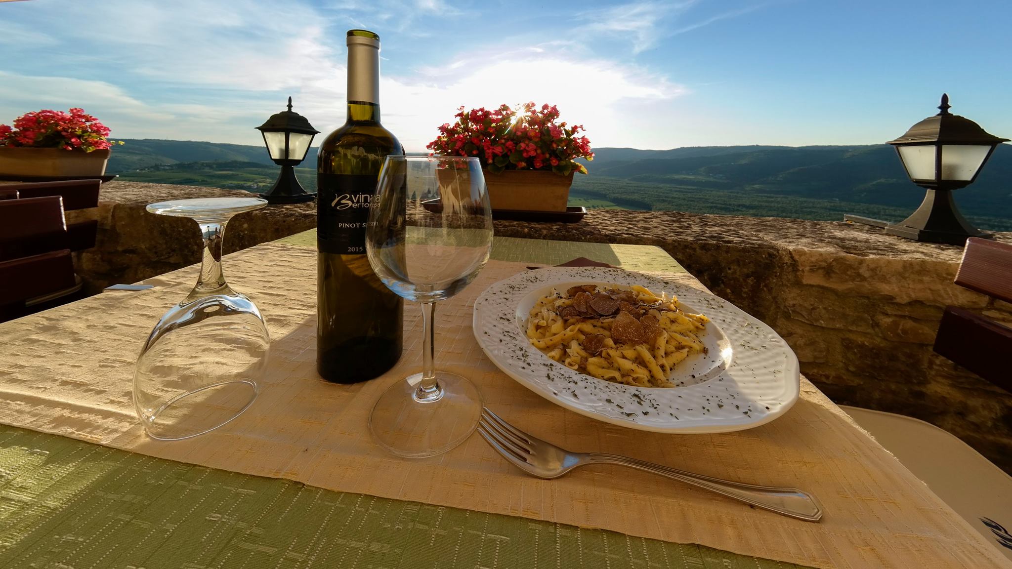 Fuži with pork and truffles
