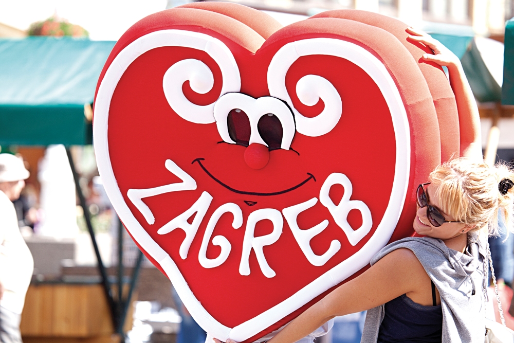 Licitar heart Zagreb original souvenir