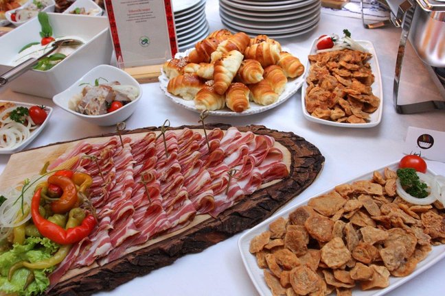 Local food in Zagreb
