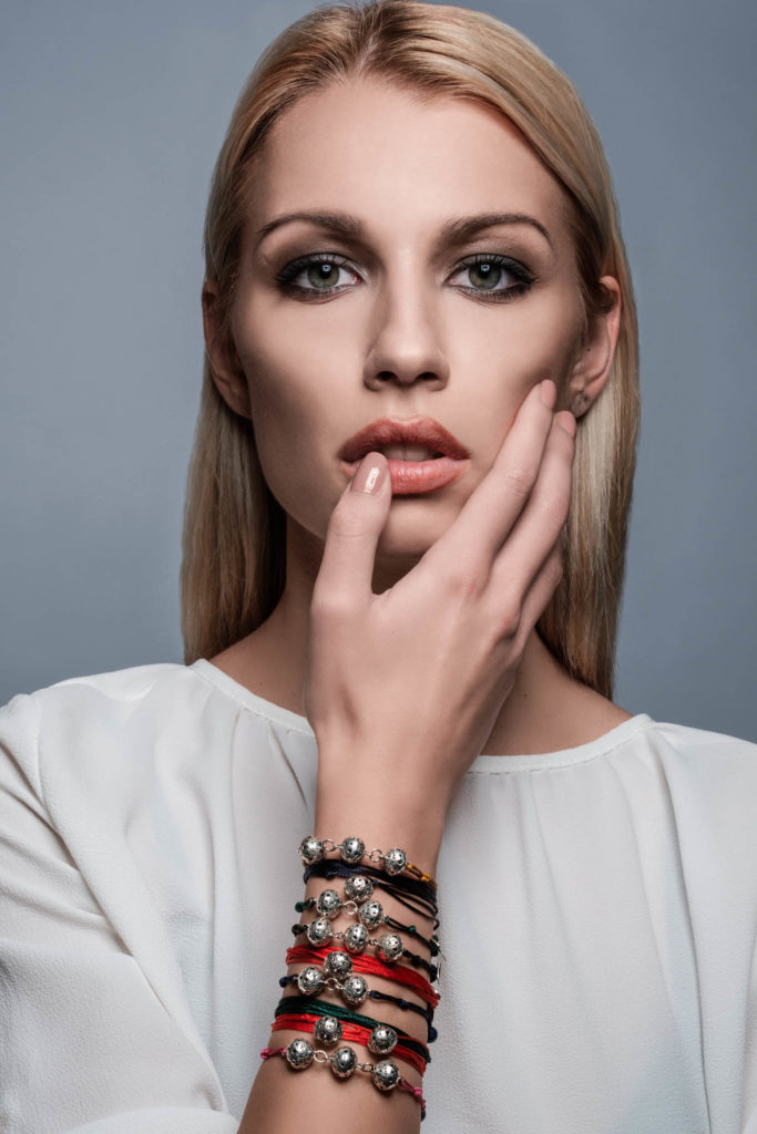 Miss Croatia for Miss World - Amaranthine bracelets